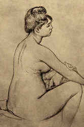 Bather Drying Herself